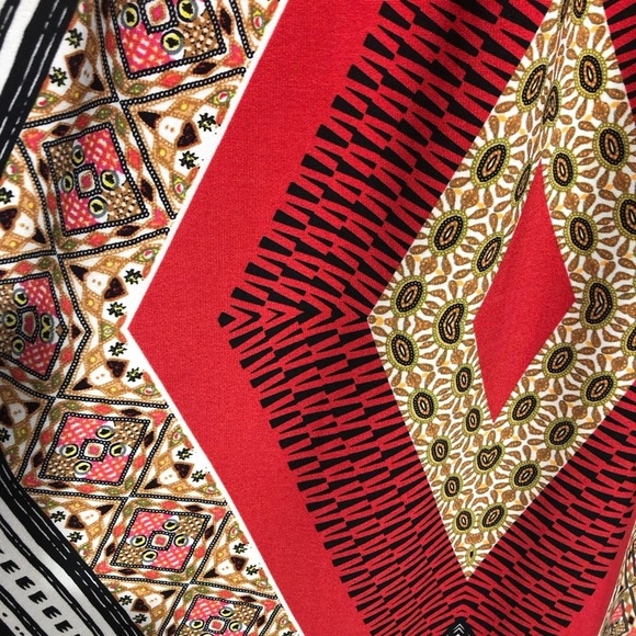 London Times Maxi Dress Halter Boho Paisley Multicolor Women's 14 - Picture 14 of 14